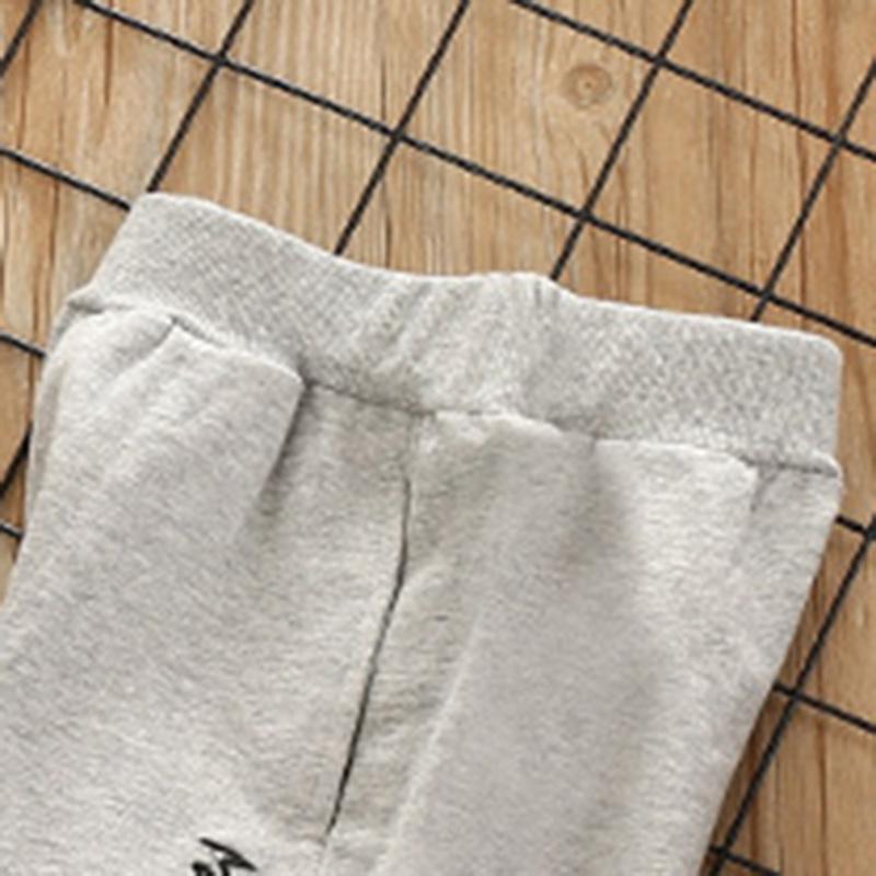 Letter Pattern Sports Pants for Boy - PrettyKid