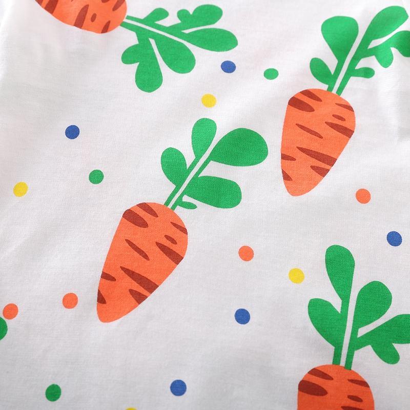 Cute Vegetable Printed Bodysuit Wholesale children's clothing - PrettyKid