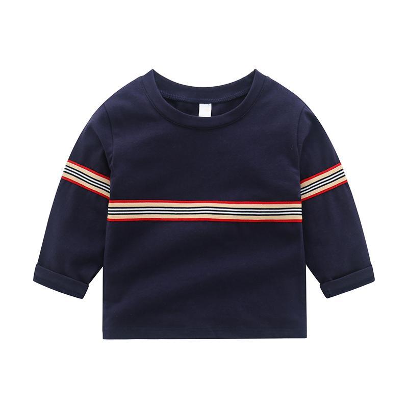 Cotton Classic Stripe Long-sleeve Tee - PrettyKid