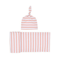 2-piece Stripe Cotton Sleep Bag and Hat Sets for Baby - PrettyKid