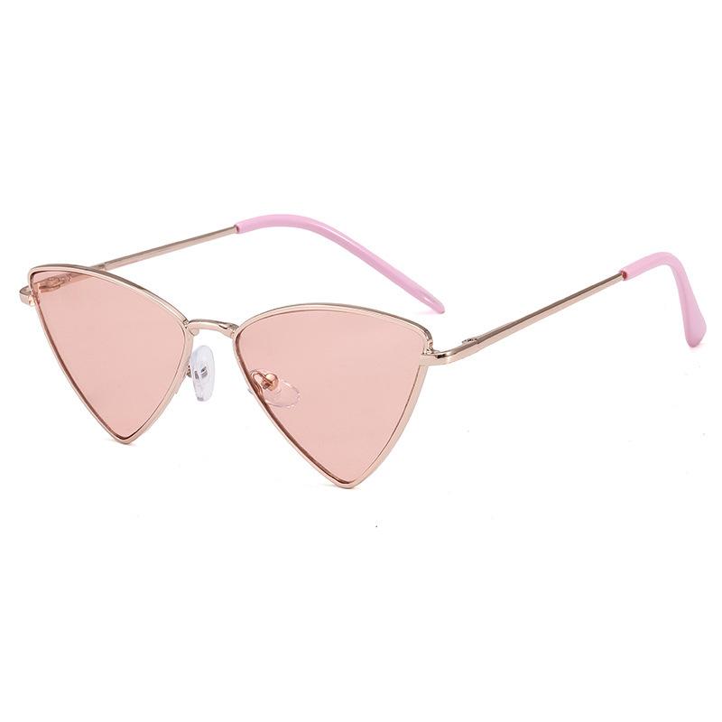 Triangle Metal Frame Sunglasses Children's Clothing - PrettyKid