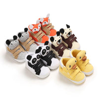 Cartoon Pattren Velcro Baby Shoes - PrettyKid