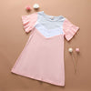 Toddler Girl Color-block Dress - PrettyKid
