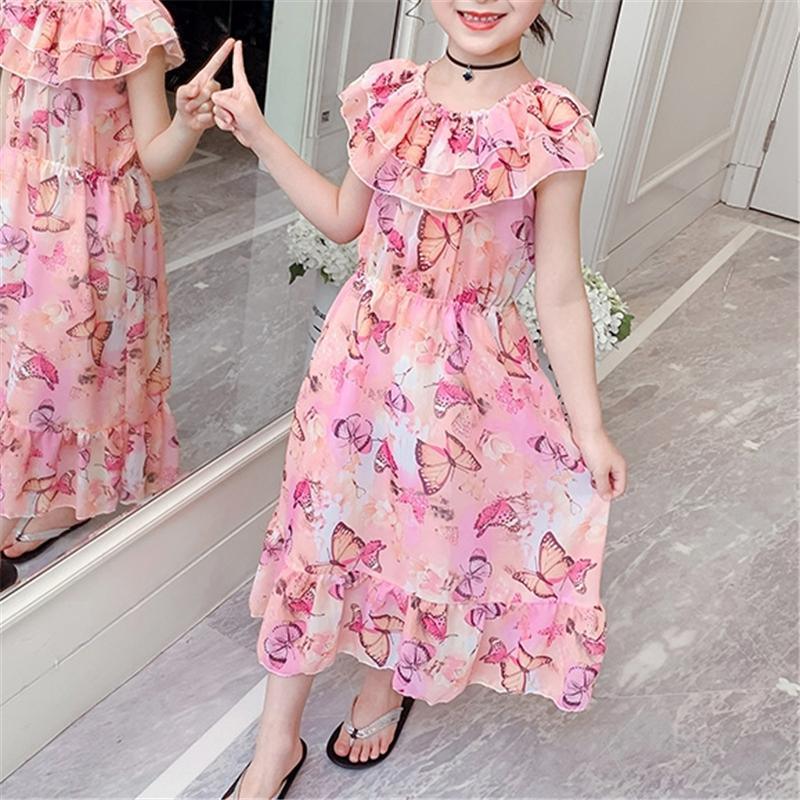 Tropical Printing Dress for Girl - PrettyKid