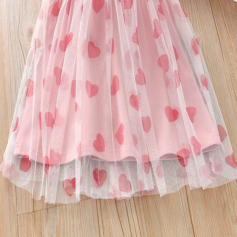 Sleeveless Mesh Princess Dress for Toddler Girl - PrettyKid