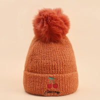 Fruit Pattern Woolen Hat for Children - PrettyKid