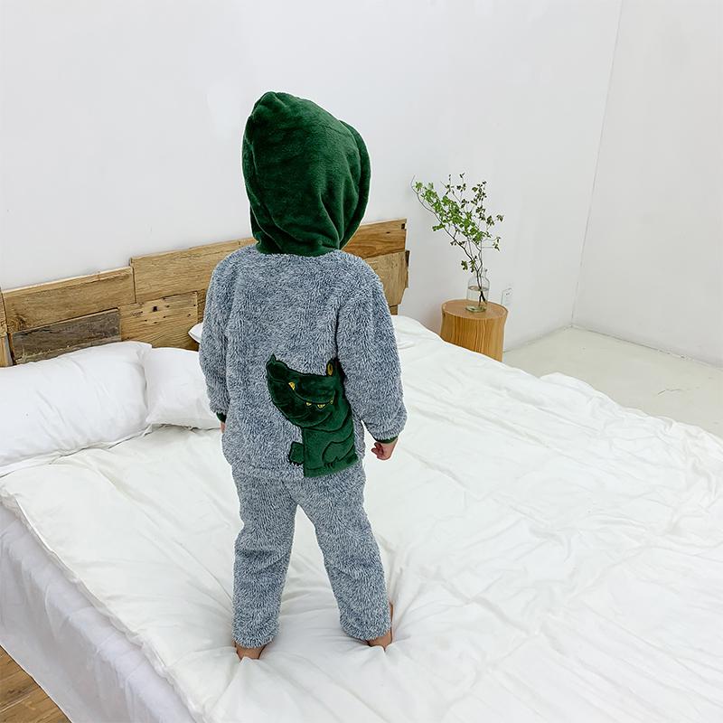 2-piece Flannel Hoodie & Pants for Children Boy - PrettyKid