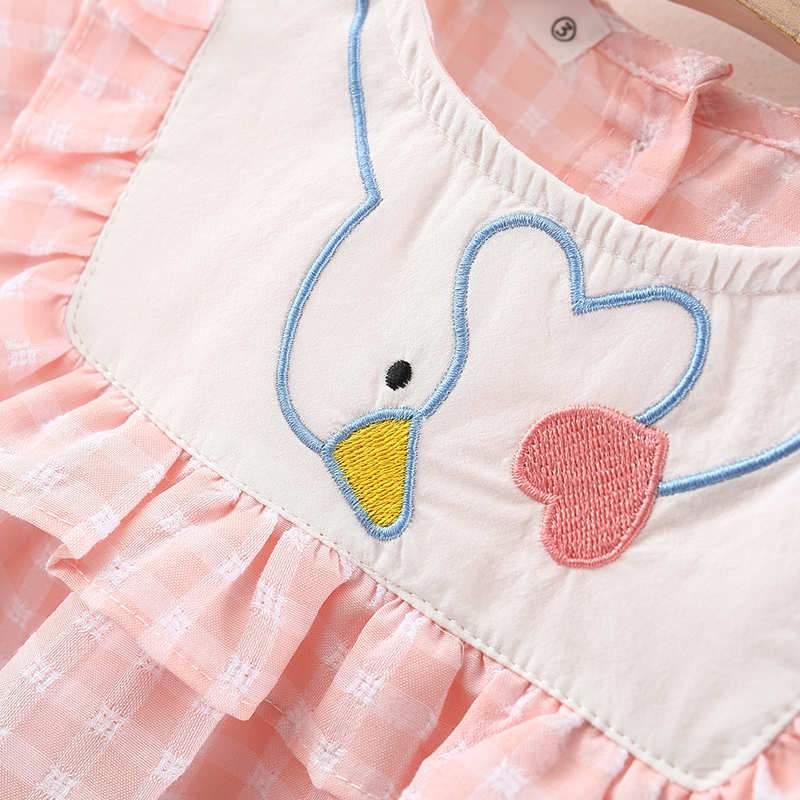 Baby Girl Animal Pattern Summer Dress - PrettyKid