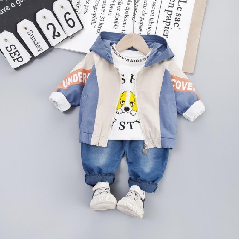 3-piece Coat & Sweatshirt & Pants for Children Boy - PrettyKid