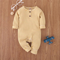 Striped Jumpsuit for Baby Wholesale children's clothing - PrettyKid