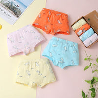 Toddler Boy 4pcs Rabbit Pattern Panties - PrettyKid