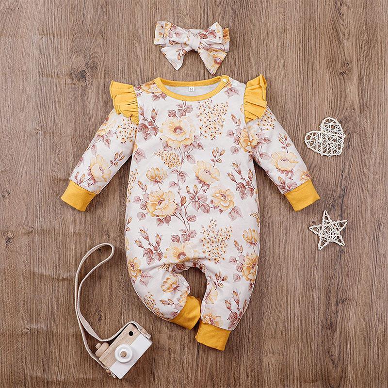 2-piece Romper & Headband for Baby Girl - PrettyKid