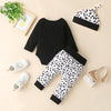 3-piece Romper & Leopard Hat & Leopard Pants for Baby - PrettyKid