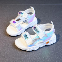 baby infant clothes wholesale Kid Girl's Lettered Pattern Sandals Wholesale - PrettyKid