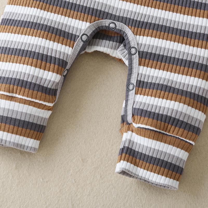 Striped Jumpsuit for Baby Boy - PrettyKid