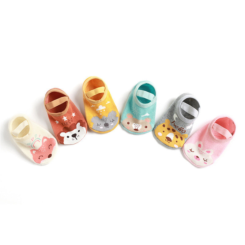Wholesale Baby Cartoon Pattern Baby Socks in Bulk - PrettyKid