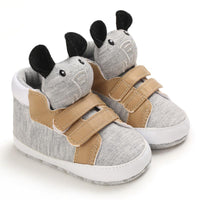 Cartoon Pattren Velcro Baby Shoes - PrettyKid