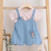 Stripes Dress for Toddler Girl - PrettyKid