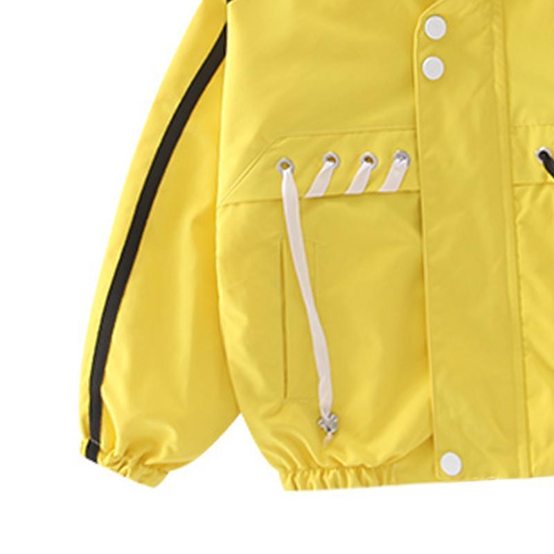 kids designer wholesale Kid Girl Printing Small Car Pattern Long Sleeve Trench Coat - PrettyKid