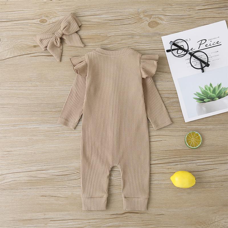 Solid Jumpsuit for Baby Girl - PrettyKid