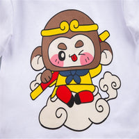 Toddler Boy Monkey King Top & Shorts - PrettyKid