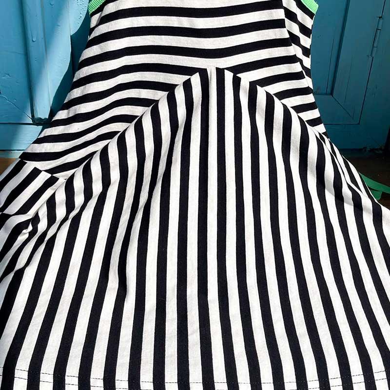 Toddler Girl Sleeveless Striped Dress - PrettyKid