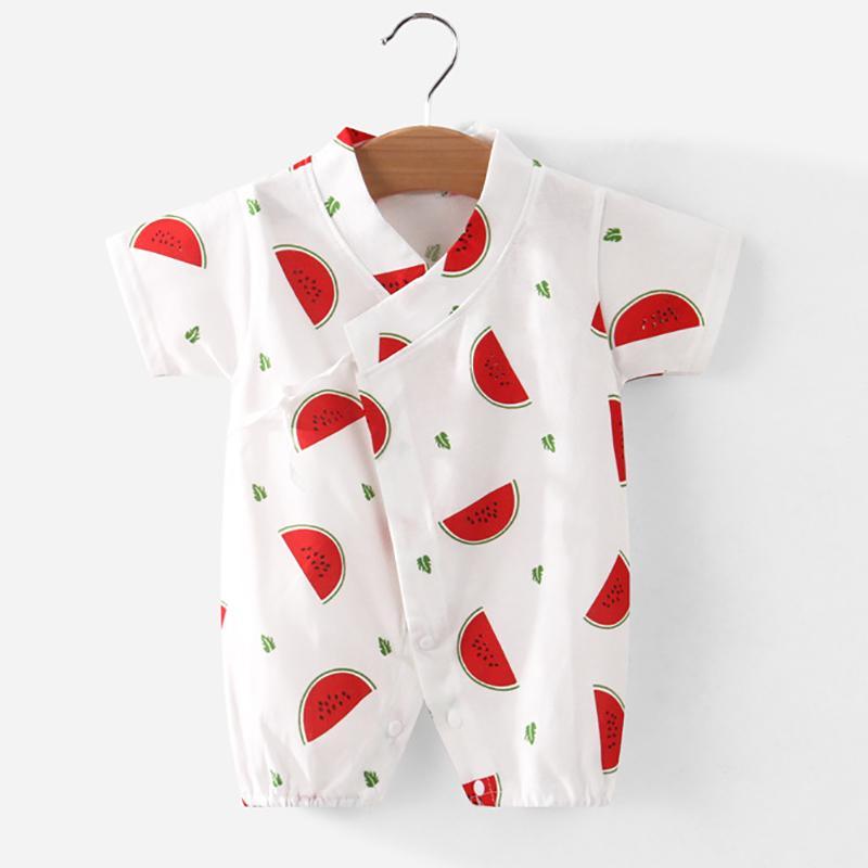 Cartoon Fruit Pattern Bodysuits for Baby - PrettyKid