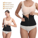 Wholesale Waist Trainer for Women Adjustable Zipper Velcro Back Support Girdles Body Shaper in Bulk - PrettyKid
