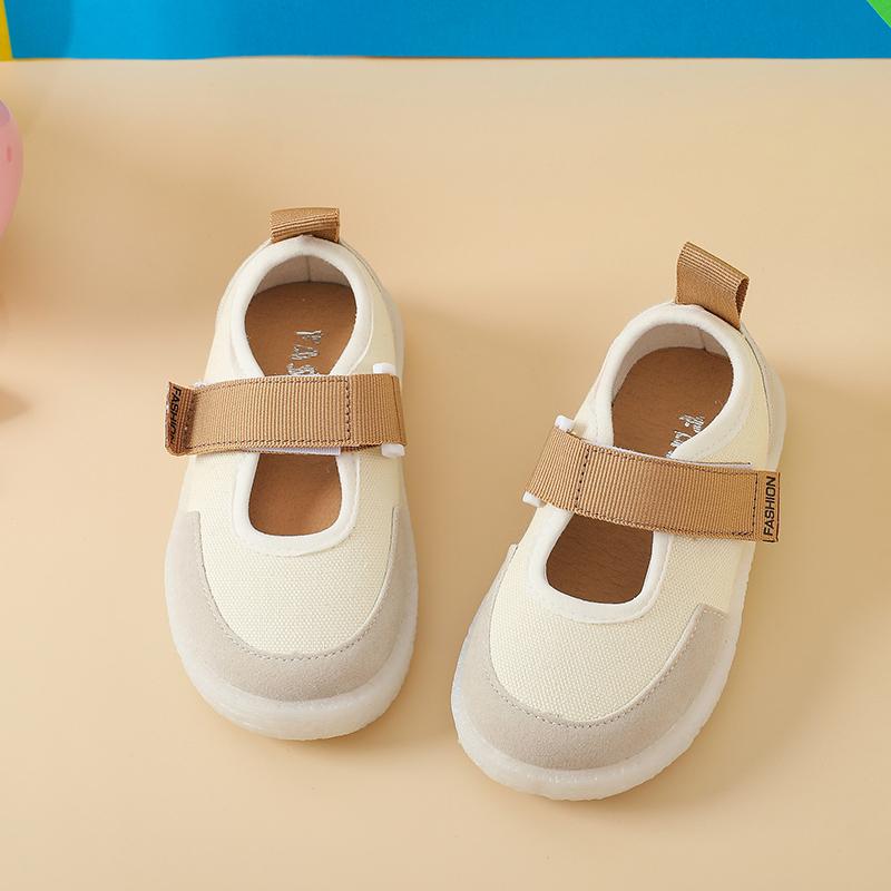 dhgate baby boy clothes Toddler Girl's Plain Canvas Velcro Shoes Wholesale - PrettyKid