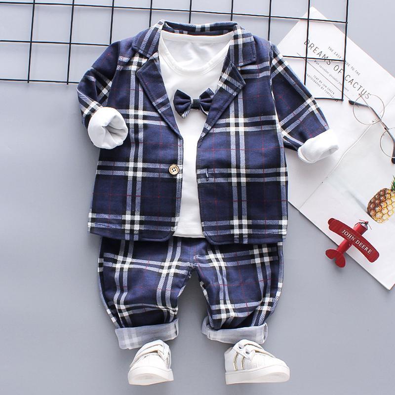 3-piece Coat & Shirt & Pants for Children Boy - PrettyKid