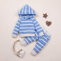 2-piece Stripes Hoodie & Pants for Baby - PrettyKid