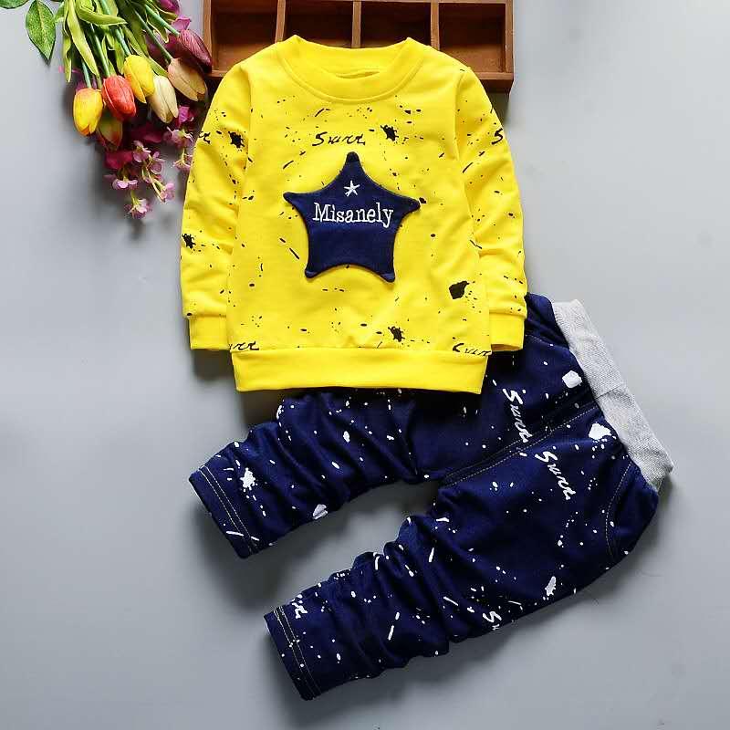 2-piece Pentagram Pattern Suit for Children Boy - PrettyKid