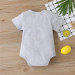 Letter Pattern Bodysuit for Baby Wholesale children's clothing - PrettyKid
