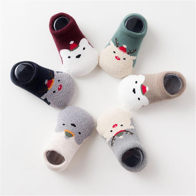 Cartoon Design Antiskid Breathable Socks - PrettyKid