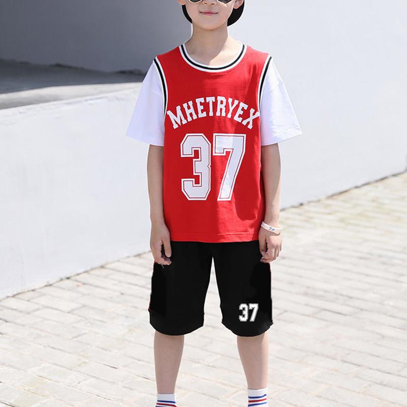 Boy Quick-drying Breathable Basketball Jerseys - PrettyKid