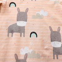 Little Donkey Jumpsuit for Baby Girl - PrettyKid