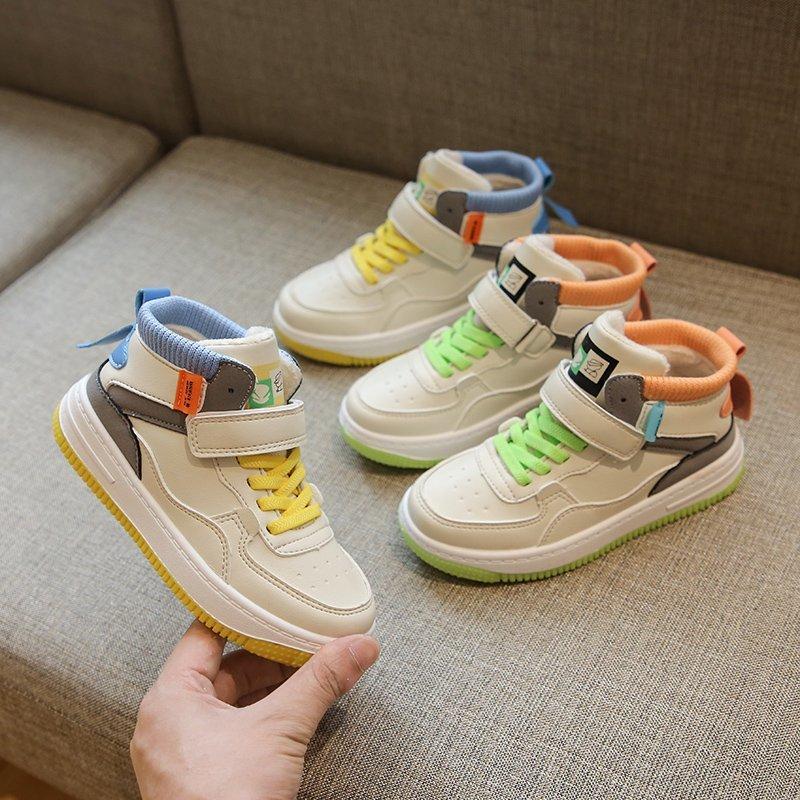 Velcro Fleece-lined Sneakers for Boy - PrettyKid