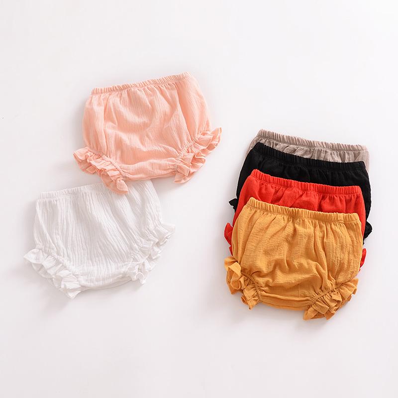 Solid Cotton PP Pants for Baby Girl Wholesale children's clothing - PrettyKid