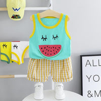 2-piece Watermelon Pattern T-shirt & Shorts for Children Boy£¨No Shoes???Wholesale children's clothing - PrettyKid