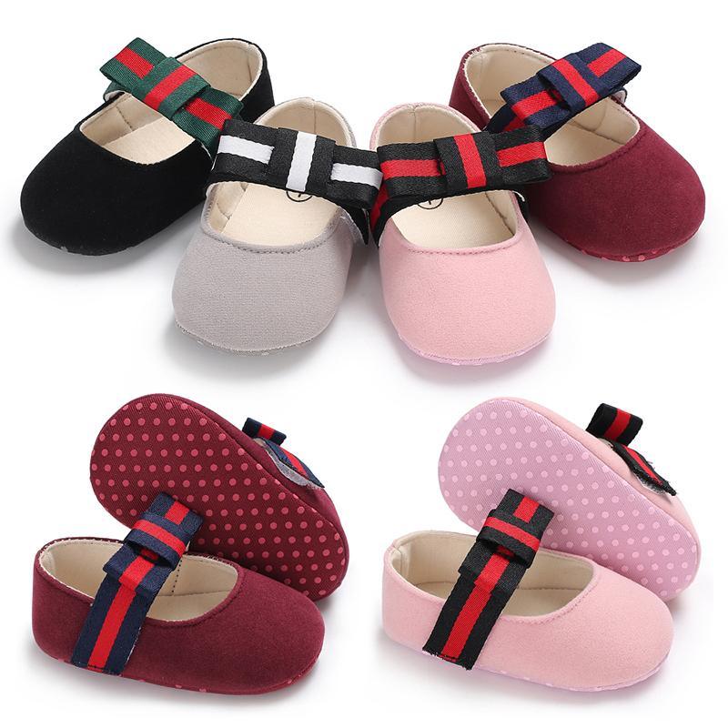 Daily Round Toe Velcro Baby Shoes Children's clothing wholesale - PrettyKid