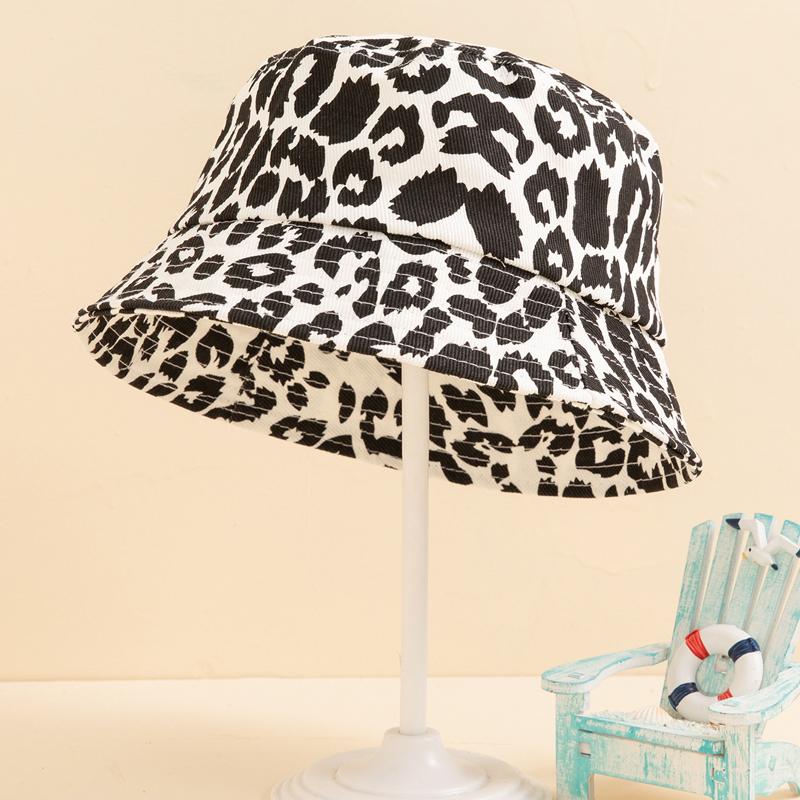 Leopard Print Bucket hat Sunhat for girls - PrettyKid