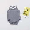 Solid Sleeve Bodysuit for Baby Girl Wholesale children's clothing - PrettyKid