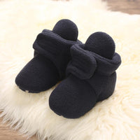 Velcro Design Cotton Fabric Shoes for Baby - PrettyKid