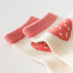 5-piece Toddler Girls Strawberry Knee-High Stockings - PrettyKid