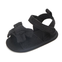 Bow Velcro soft sole baby shoe - PrettyKid