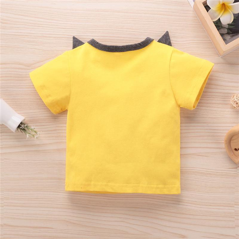 Cartoon Pattern T-shirt for Baby Girl - PrettyKid