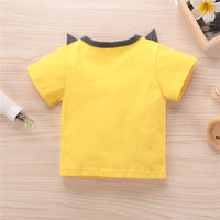 Cartoon Pattern T-shirt for Baby Girl - PrettyKid