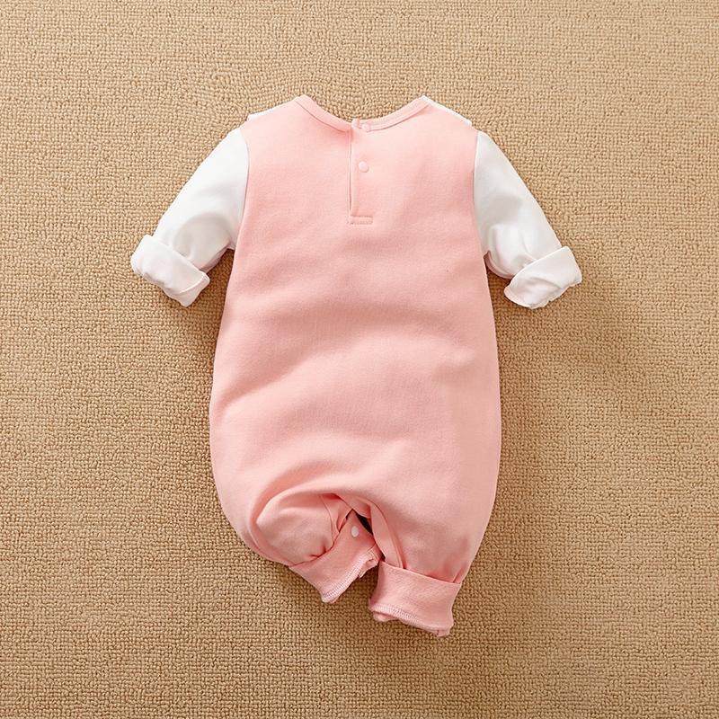 Swan Pattern Jumpsuit for Baby Girl - PrettyKid