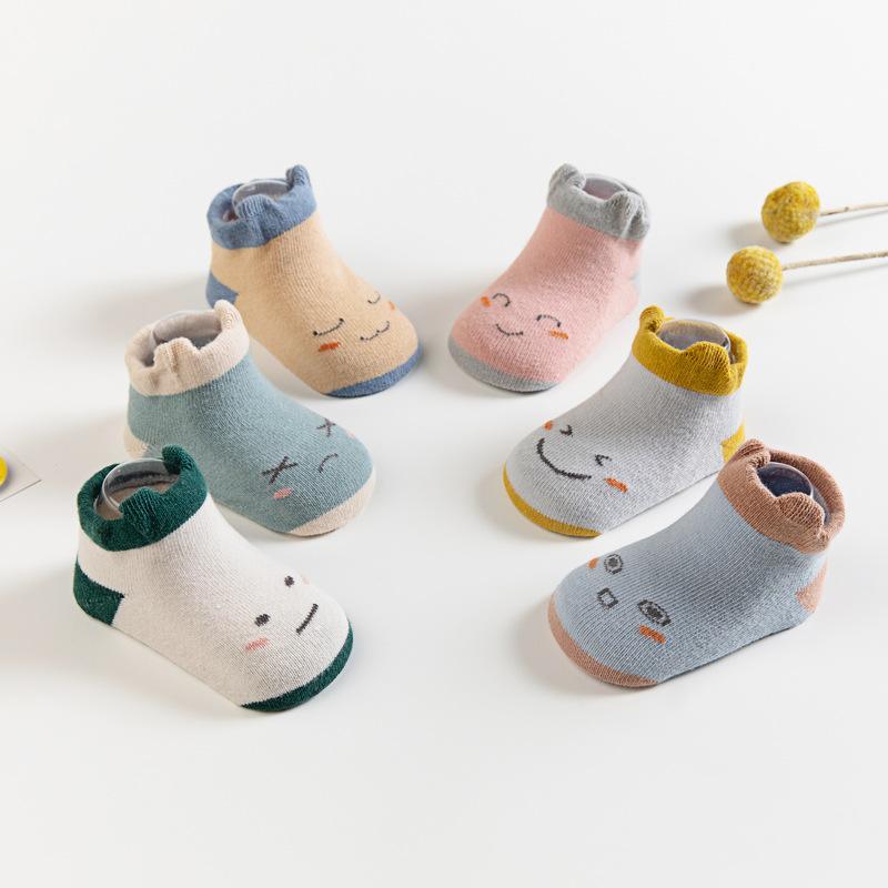 Expression pattern comfortable Low Cut Socks - PrettyKid