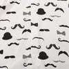 Beard Pattern Bow Tie Jumpsuit Wholesale children's clothing - PrettyKid